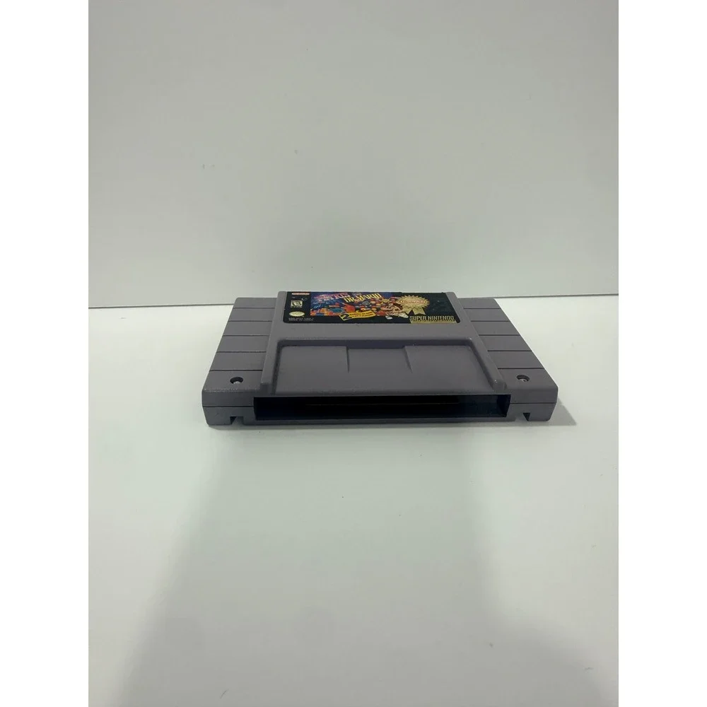 Nintendo Tetris & Dr. Mario SNES N/A Gray Good Player's Choice SNS-ATFE-USA-2
